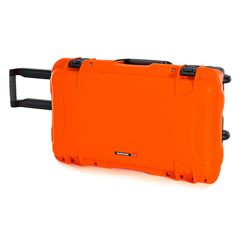 Wheeled Series 938 Lightweight NK-7 Resin Waterproof Hard Case with Padded Divider (Orange) Image 1