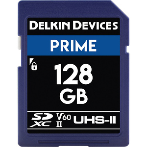 128GB Prime UHS-II SDXC Memory Card