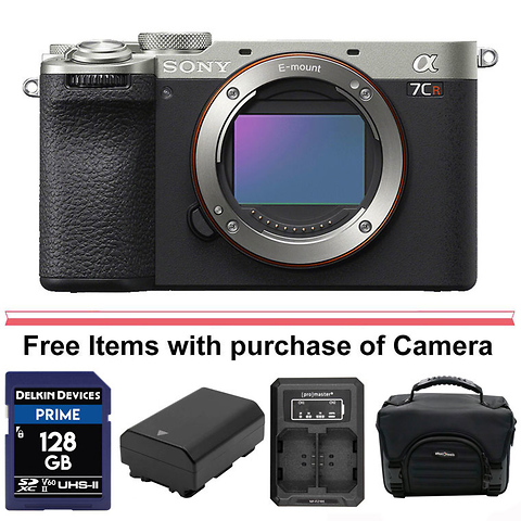 Alpha a7CR Mirrorless Digital Camera Body (Silver) Image 0