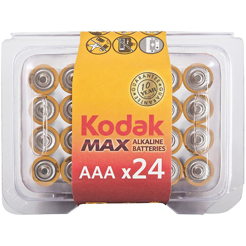 MAX Super Alkaline AAA Batteries (24-Pack) Image 0