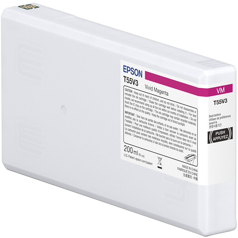 T55V Magenta UltraChrome PRO10 Ink Cartridge (200mL) Image 0