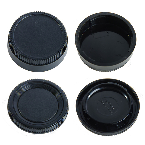 Rear Lens Cap and Body Cap Kit for Nikon F Series Image 0