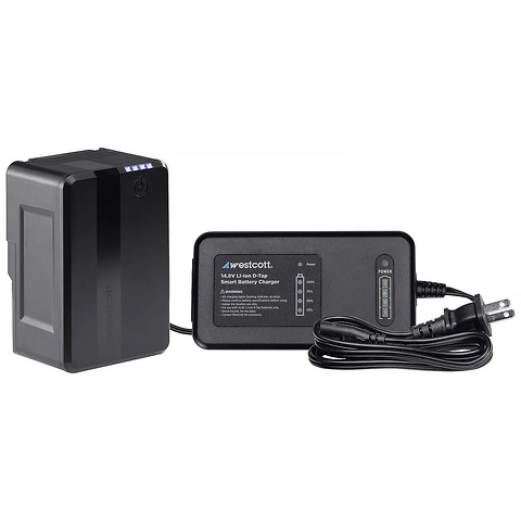 MV95 Mini V-Mount Battery with USB-C & Charger (14.8V, 95Wh) Image 0