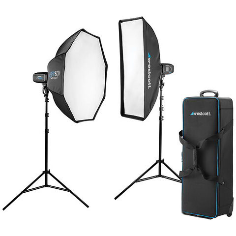 FJ400 Strobe 2-Light Kit with FJ-X3m Wireless Trigger - Pre-Owned Image 0