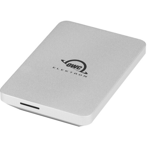 2TB Envoy Pro Elektron USB Type-C External SSD (Silver) Image 1