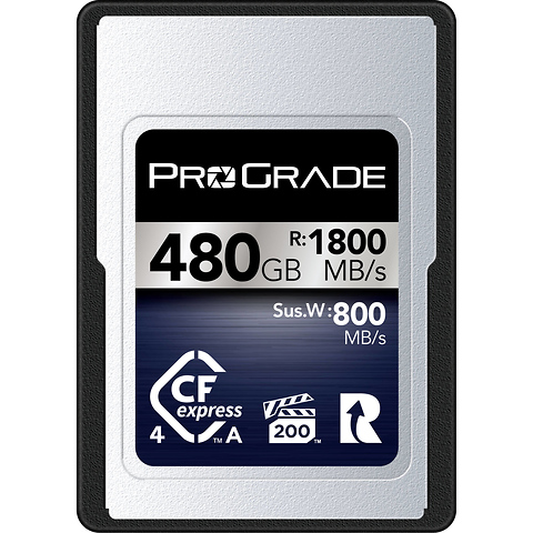 480GB CFexpress 4.0 Type A Iridium Memory Card Image 0