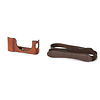 Leather Half Case Kit for Fujifilm X100VI (Brown) Thumbnail 0