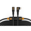 TetherPro USB-C Straight to Right-Angled Cable (31 ft., Non-Reflective Black) Thumbnail 0