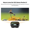 Magnetic Close Up Macro Lens Filter for DJI Osmo Pocket 3 Thumbnail 2