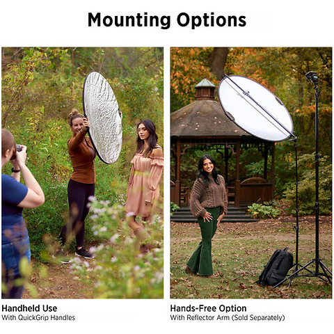 48 x 72 in. Illuminator QuickGrip 5-in-1 Reflector Image 3