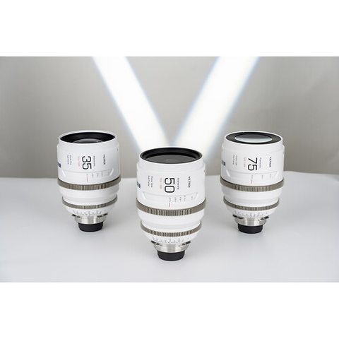 EPIC 35mm, 50mm, and 75mm T2 1.33x Full-Frame Anamorphic 3-Lens Set for ARRI PL Image 1