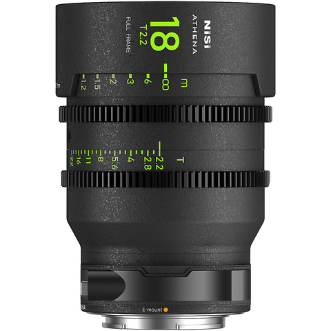 ATHENA PRIME 18mm T2.2 Full-Frame Lens (Sony E, Drop-In Filter Mount) Image 0