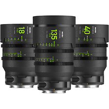 ATHENA PRIME T2.2/1.9 Full-Frame 3-Lens Add-On Kit (Sony E, Drop-In Filter Mounts) Image 0