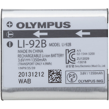 LI-92B Rechargeable Lithium-Ion Battery Image 0