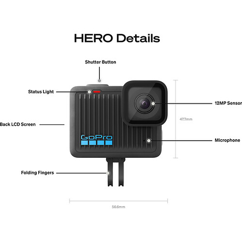 HERO Compact Action Camera Image 6