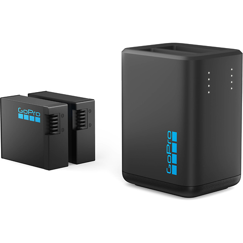 Dual-Battery Charger with Two Enduro Batteries for HERO13 Black Image 0