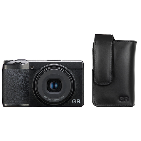 GR IIIx HDF Digital Camera with GC-11 Soft Case Image 0