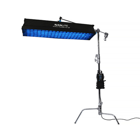 PavoSlim 240CL RGB LED Panel with Pop-Up Softbox Image 6