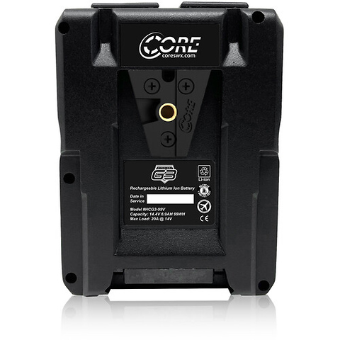 Hypercore G3 99V 99Wh Lithium-Ion Battery (V-Mount) Image 5