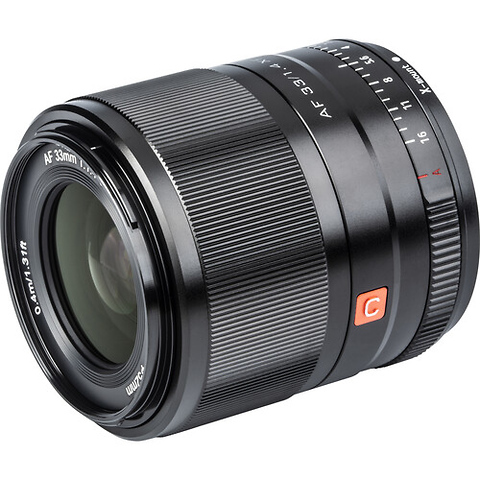 AF 33mm f/1.4 XF V2 Lens for Fujifilm X (Black) Image 3