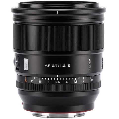 AF 27mm f/1.2 Lens for Sony E Image 0