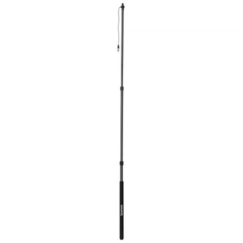 Boompole Light Universal 3-Section Carbon Fiber Boompole with Internal Coiled XLR Cable (8.2 ft.) Image 2