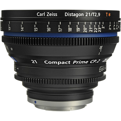CP.2 Distagon 21mm/T2.9 T* Compact Prime Cine (EF Mount) Lens - Pre-Owned