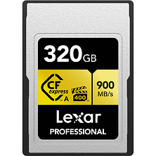 320GB Professional GOLD Series CFexpress Type A Memory Card Image 0