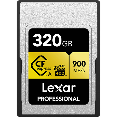 320GB Professional GOLD Series CFexpress Type A Memory Card Image 0