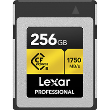 256GB Professional GOLD Series CFexpress Type B Memory Card Image 0
