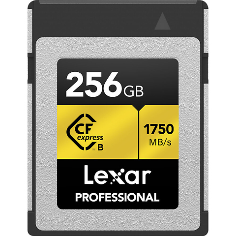 256GB Professional GOLD Series CFexpress Type B Memory Card Image 0