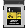 1TB Professional GOLD Series CFexpress 4.0 Type B Memory Card Thumbnail 0