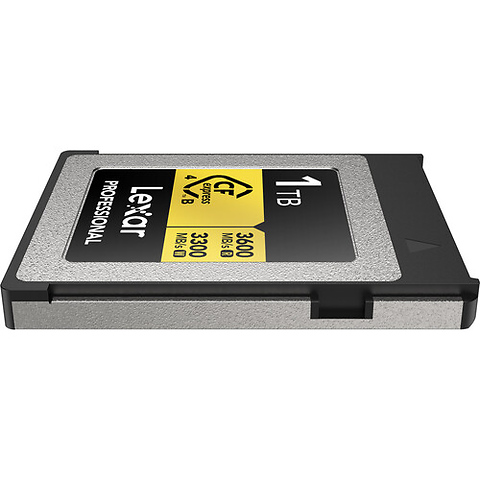 1TB Professional GOLD Series CFexpress 4.0 Type B Memory Card Image 1