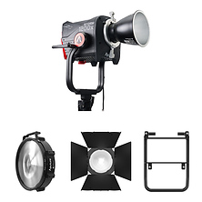 STORM 1200x Cine Kit with Skid Support, Fresnel, and Barndoors Image 0