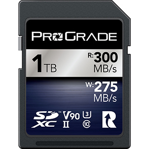1TB UHS-II SDXC Iridium Memory Card