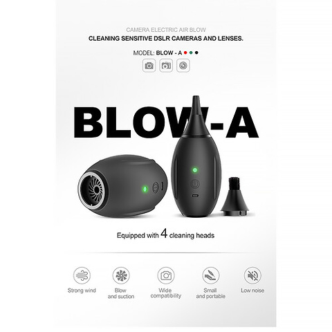 Camera Electric Air Blower (Black) Image 9
