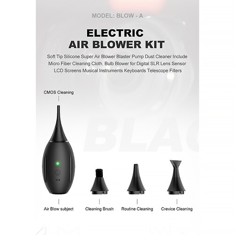 Camera Electric Air Blower (Black) Image 11