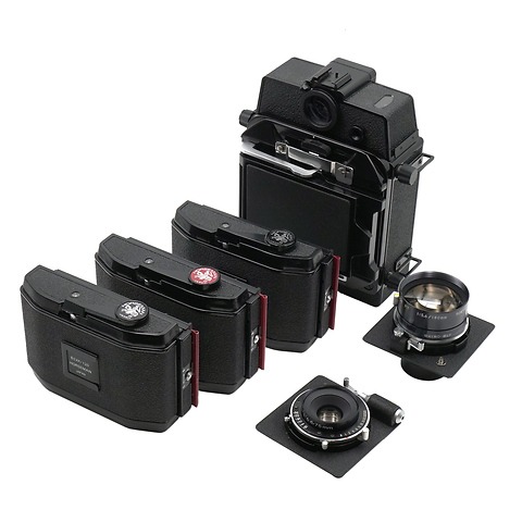 VH-R Red Bellows 3-Lens, 3-Backs Medium Format Kit - Pre-Owned Image 1