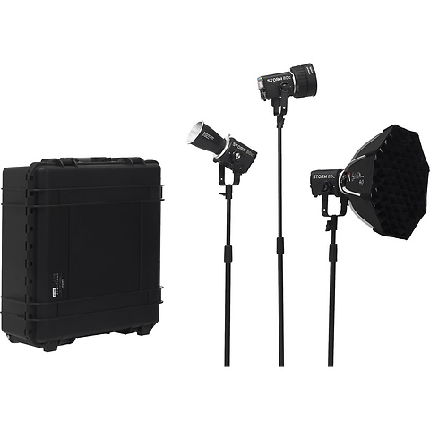 Storm 80c LED Monolight 3-Light Kit Image 0
