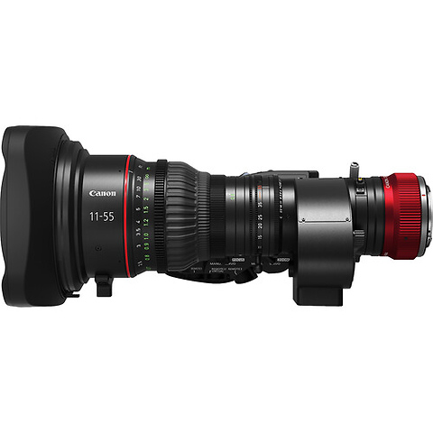CINE-SERVO 11-55mm Compact-Servo Cine Zoom Lens for Canon RF Image 3
