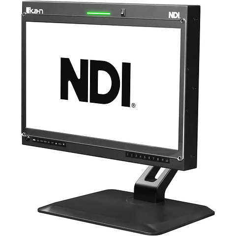 Aura 19 in. Teleprompter Desktop Monitor with NDI, PoE++ & IP Tally Light Image 0