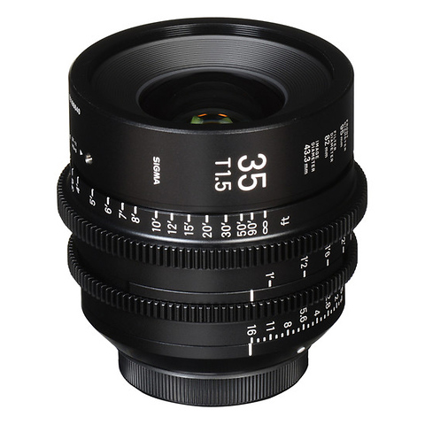 35mm T1.5 FF High-Speed Prime (EF Mount, Feet) - Pre-Owned Image 0