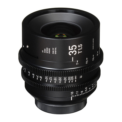 35mm T1.5 FF High-Speed Prime (EF Mount, Feet) - Pre-Owned Image 2