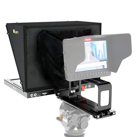 Aura Professional 19 in. SDI High Bright Beam Splitter Teleprompter Image 7