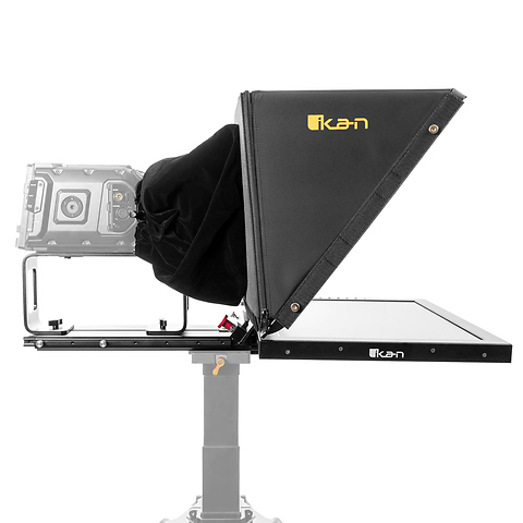 Aura Professional 19 in. SDI High Bright Beam Splitter Teleprompter Image 1