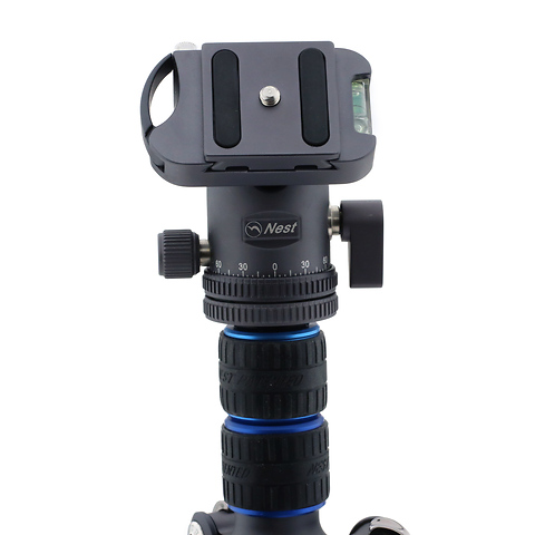 Nest NT-6234AT Traveler Aluminum Tripod (Moon Blue) Payload 22 lbs - Pre-Owned Image 2