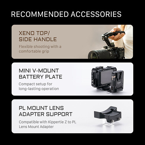 Cage Base Kit for Nikon ZR Image 4