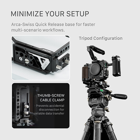 Cage Base Kit for Nikon ZR Image 11