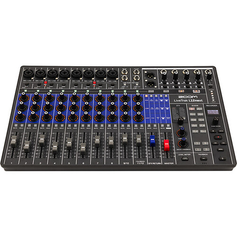 LiveTrak L12next 14x4 Digital Mixer and Recorder Image 9