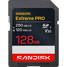 128GB Extreme PRO UHS-I SDXC Memory Card Image 0